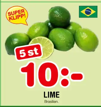Nya Pulsen LIME erbjuda