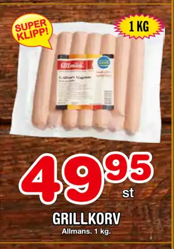 Nya Pulsen GRILLKORV erbjuda