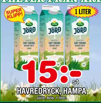 Nya Pulsen HAVREDRYCK, HAMPA erbjuda