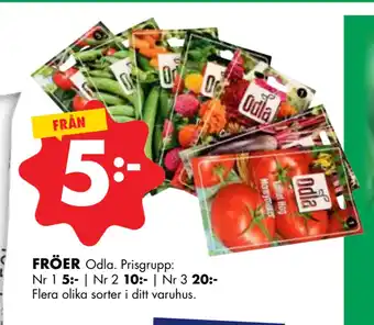 ÖoB FRÖER erbjuda