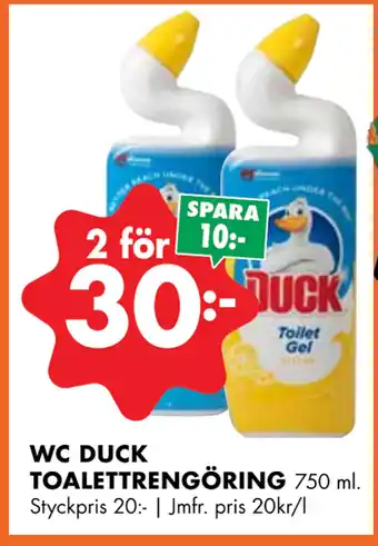 ÖoB WC DUCK TOALETTRENGÖRING erbjuda