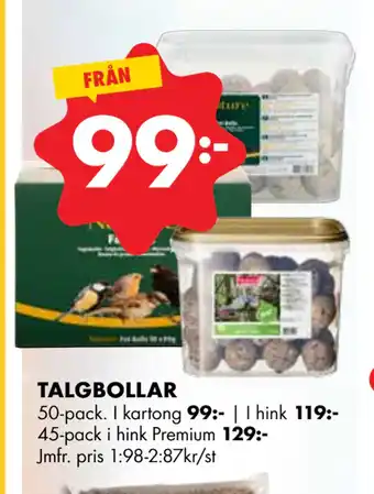 ÖoB TALGBOLLAR erbjuda