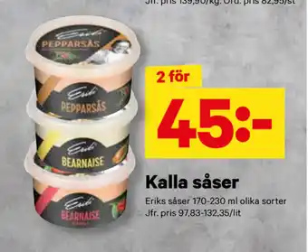 minmatbutik Kalla såser erbjuda