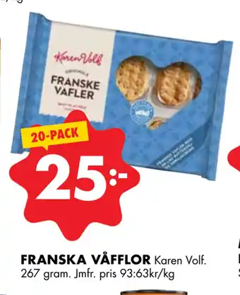 ÖoB FRANSKA VÅFFLOR erbjuda