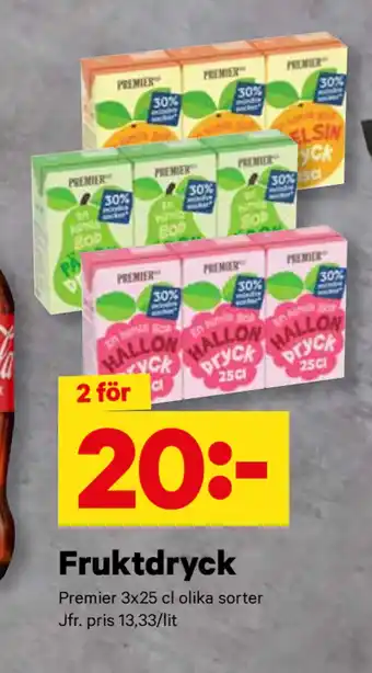 City Gross Fruktdryck erbjuda