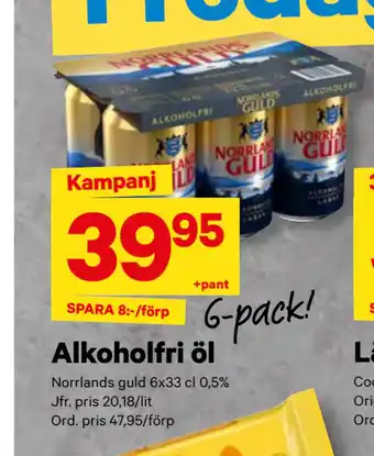 City Gross Alkoholfri öl erbjuda
