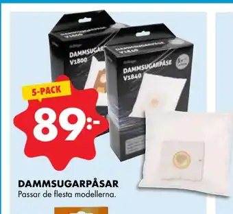ÖoB DAMMSUGARPÅSAR erbjuda
