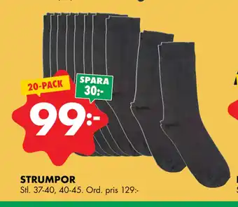 ÖoB STRUMPOR erbjuda