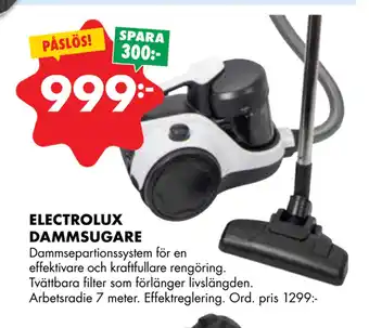 ÖoB ELECTROLUX DAMMSUGARE erbjuda