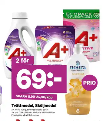 City Gross Tvättmedel, Sköljmedel erbjuda