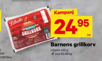 City Gross Barnens grillkorv erbjuda
