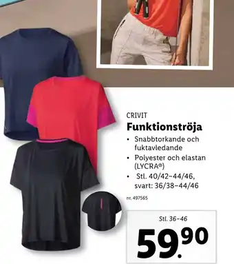 Lidl Funktionströja erbjuda