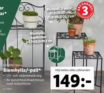 Lidl Blomhylla/-pall* erbjuda