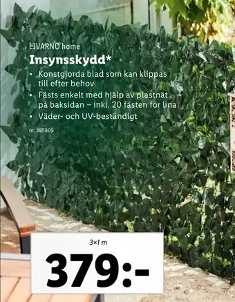 Insynsskydd*