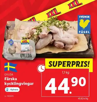 Lidl Färska kycklingvingar erbjuda