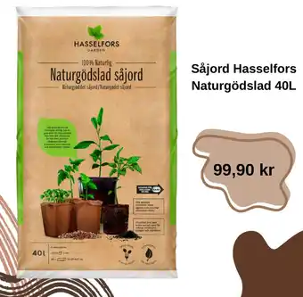 Såjord Hasselfors Naturgödslad 40L