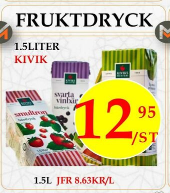 Matmixen Fruktdryck erbjuda