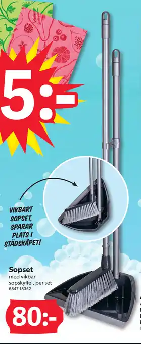 DollarStore Sopset erbjuda