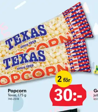 DollarStore Popcorn erbjuda