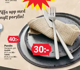 DollarStore Porslin erbjuda