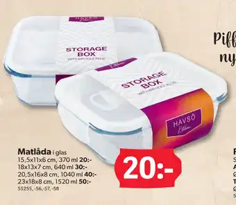 DollarStore Matlåda erbjuda