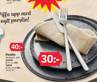 DollarStore Porslin erbjuda