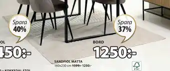JYSK SANDFIOL MATTA erbjuda