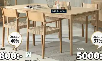 JYSK VADEHAVET STOL erbjuda