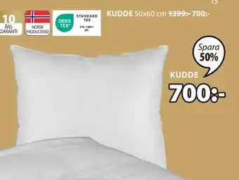 JYSK KUDDE erbjuda