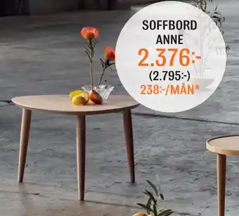 Mio SOFFBORD ANNE erbjuda