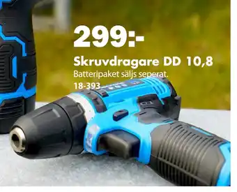 Biltema Skruvdragare DD 10,8 erbjuda