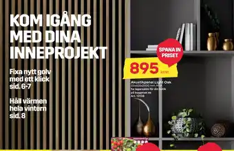 Byggmax Akustikpanel Light Oak erbjuda