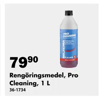 Biltema Rengöringsmedel, Pro Cleaning, 1 L erbjuda