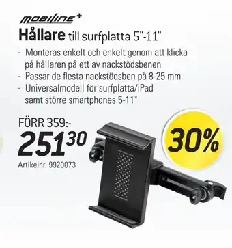 thansen Hållare erbjuda