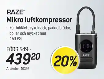 thansen Mikro luftkompressor erbjuda