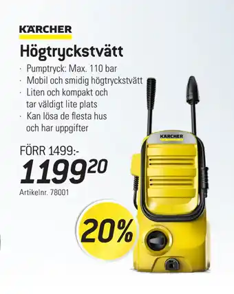 thansen Högtryckstvätt erbjuda