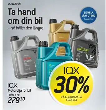 thansen Motorolja för bil erbjuda