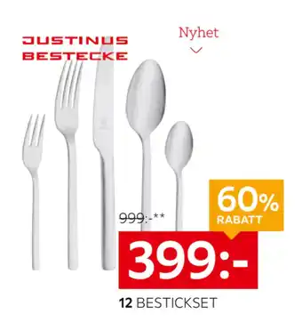 XXXLutz BESTICKSET erbjuda