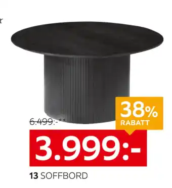 XXXLutz SOFFBORD erbjuda