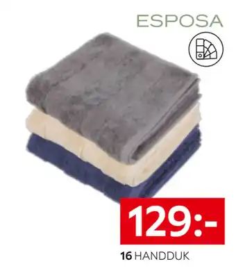 XXXLutz HANDDUK erbjuda