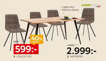 XXXLutz Matbord Rocket erbjuda