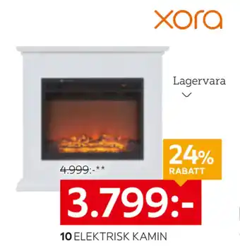 XXXLutz Elektrisk kamin erbjuda