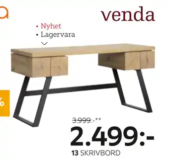 XXXLutz SKRIVBORD erbjuda