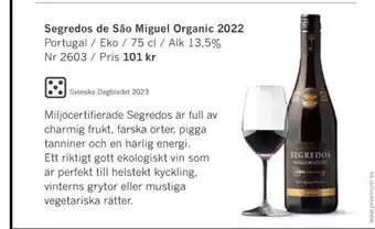 Coop Mersmak Gøl röd vin erbjuda
