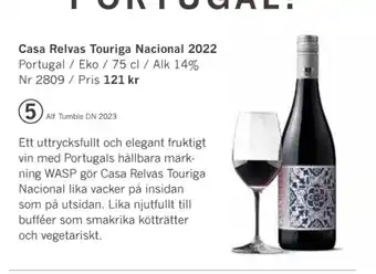 Coop Mersmak Gøl röd vin erbjuda