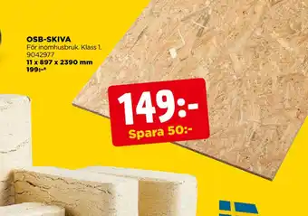 Jem&Fix OSB-SKIVA erbjuda