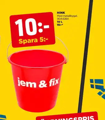Jem&Fix HINK erbjuda