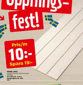 Jem&Fix PANEL 4019 erbjuda