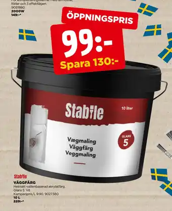 Jem&Fix VÄGGFÄRG erbjuda