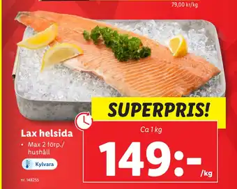Lidl Lax helsida erbjuda